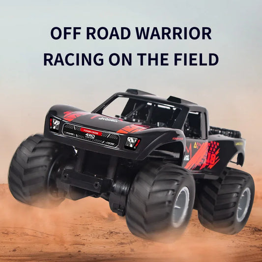 HKM-921747 2.4G Electric RC Amphibious Off-Road Vehicle with 360° 4WD, LED Lights, and Remote Controller