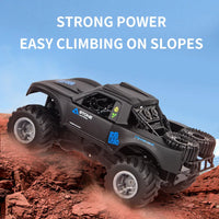 HKM-921747 2.4G Electric RC Amphibious Off-Road Vehicle with 360° 4WD, LED Lights, and Remote Controller