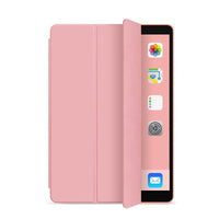 HKM-922003 iPad Flip Case for 10.2, Mini 5, Pro 11, Air 3 & 4 - Multiple Colors Available, Imitation Leather Design, Sleep Function