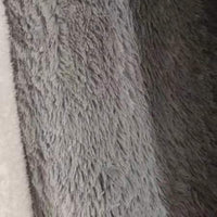 HKM-922131 Silk Wool Tie Dye Round Carpet - Soft Long Hair Floor Mat for Bedroom and Living Room