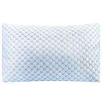HKM-922195 Cooling Memory Foam Pillow with Adjustable Shredded Foam and Double-Sided Cover