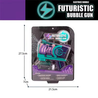 HKM-922707 Automatic Electric Bubble Machine with Soap Solution and Flashing Light - Fun for Ages 5 and Up