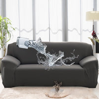 HKM-922707 Solid Color Elastic Waterproof Sofa Cover in Various Sizes and Colors