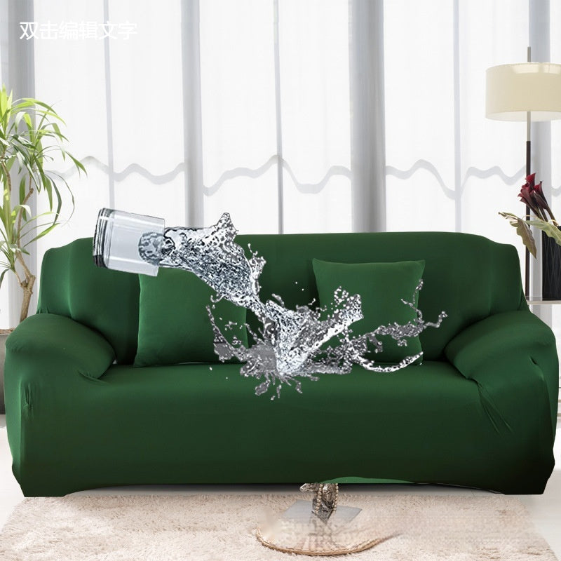 HKM-922707 Solid Color Elastic Waterproof Sofa Cover in Various Sizes and Colors