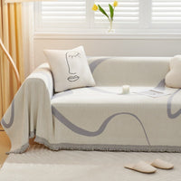 HKM-922963 Universal Chenille Anti-Scratching Sofa Cover – Full Coverage, Dustproof, Various Colors Available