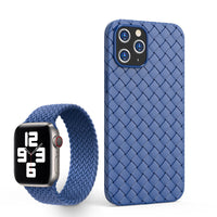 HKM-923155 Woven TPU Back Cover for iPhone 11 - Breathable and Lightweight, Available in Solid Colors