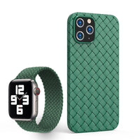 HKM-923155 Woven TPU Back Cover for iPhone 11 - Breathable and Lightweight, Available in Solid Colors