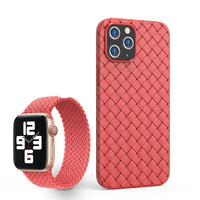 HKM-923155 Woven TPU Back Cover for iPhone 11 - Breathable and Lightweight, Available in Solid Colors