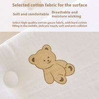 HKM-923859 Newborn Baby Cotton Gauze Bed Fence – Multiple Sizes Available