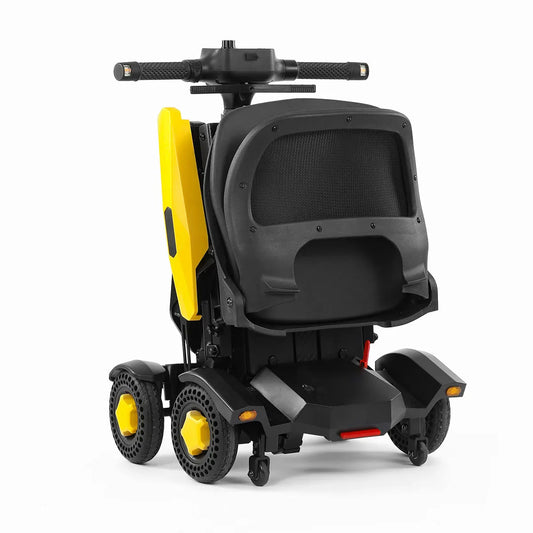 KTX-923923 Lightweight 250W Foldable 4-Wheel Electronic Mobility Scooter with 18KM Range and 8KM/H Speed for Unisex Adults