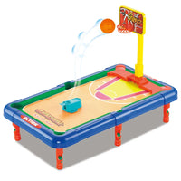 HKM-924307 Mini 6-in-1 Interactive Tabletop Game Set for Pool, Hockey, Basketball, and Golf, Ages 3+