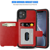 HKM-924307 Mobile Phone Magnetic Protective Sleeve - Waterproof and Scratch-Resistant Back Cover for Card Storage