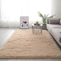 HKM-924435 Plush Modern Bedroom Carpet with Upgraded Non-Slip Base and Velvet Thickness