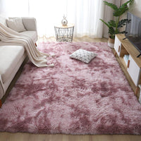 HKM-924435 Plush Modern Bedroom Carpet with Upgraded Non-Slip Base and Velvet Thickness