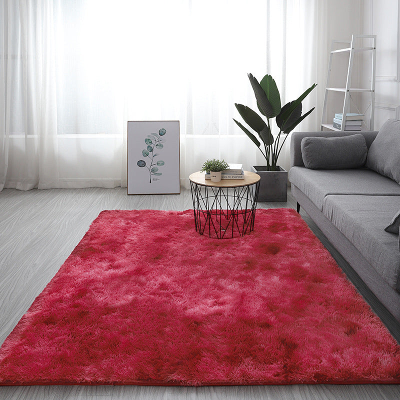 HKM-924435 Plush Modern Bedroom Carpet with Upgraded Non-Slip Base and Velvet Thickness