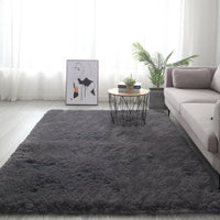 HKM-924435 Plush Modern Bedroom Carpet with Upgraded Non-Slip Base and Velvet Thickness
