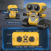 HKM-924627 Interactive Smart Gesture Sensing RC Robot with Light and Sound for Ages 8 and Up