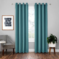 HKM-924755 Modern Glow-in-the-Dark High Precision Shading Curtain - 71%-90% Sunshade, Stone Finished Fabric