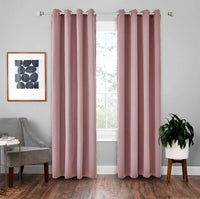 HKM-924755 Modern Glow-in-the-Dark High Precision Shading Curtain - 71%-90% Sunshade, Stone Finished Fabric