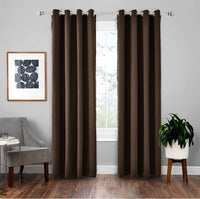 HKM-924755 Modern Glow-in-the-Dark High Precision Shading Curtain - 71%-90% Sunshade, Stone Finished Fabric