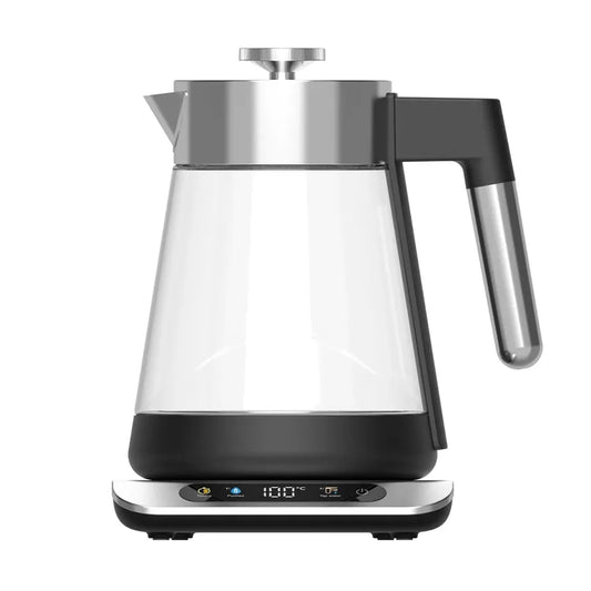 KTX-924819 Glass Electric Cooking Kettle with Temperature Control - Modern Samovar Design for Smart Kitchens