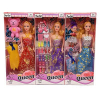 HKM-924883 Charming Soft Toy Princess Doll in Gift Box – Ideal Dress-Up Accessory for Kids
