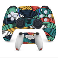 HKM-925075 PS5 Controller Anti-Scratch Wear-Resistant PVC Handle Stickers
