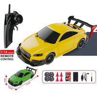 HKM-925203 1/14 Scale Electric Four Wheel Drive 20km/h Remote Control Drift Car with 2.4G Wireless Technology