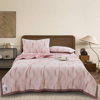 HKM-925203 Multifunctional Three-Layer Gauze Blanket with Pillowcase in Various Colors and Sizes