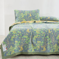 HKM-925203 Multifunctional Three-Layer Gauze Blanket with Pillowcase in Various Colors and Sizes