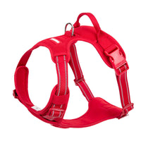 HKM-925395 Adjustable Wool Vest with Chest Strap for Dogs - Available in Orange, Red, Black, Sizes XS to XL