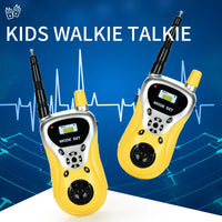HKM-925459 Portable Handheld Walkie Talkie Set for Kids - 80m Remote Communication, Intercom Interphone Toys