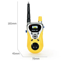 HKM-925459 Portable Handheld Walkie Talkie Set for Kids - 80m Remote Communication, Intercom Interphone Toys