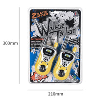 HKM-925459 Portable Handheld Walkie Talkie Set for Kids - 80m Remote Communication, Intercom Interphone Toys