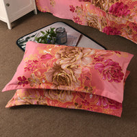 HKM-925523 High-Density Polyester Pillowcase in Modern Simplicity Design for Adults and College Students