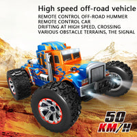 HKM-925779 1/10 Scale High Speed Remote Control Truck for Kids - Electric Climbing Vehicle, Indoor-Outdoor Use