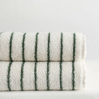 HKM-925779 Parent-Child Long-Staple Cotton Yarn-Dyed Rhombus and Striped Towels Set