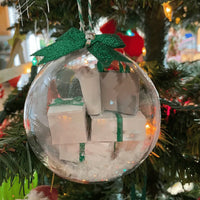HKM-925971 Transparent Hanging Christmas Tree Ornaments for Seasonal Decor and Gift-Giving