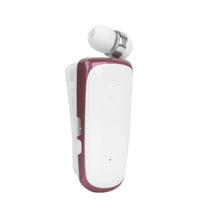 HKM-926099 Retractable Pull Cord Bluetooth Headset, Compatible with iPhone - K39 Model, Multi-Point Connection, 6 Hours Talk Time