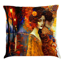 HKM-926163 Ocean-Inspired Cotton and Linen Cushion Cover in Multiple Colors - 45x45 cm
