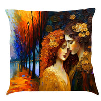 HKM-926163 Ocean-Inspired Cotton and Linen Cushion Cover in Multiple Colors - 45x45 cm