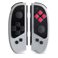 HKM-926227 Compact Bluetooth Handle Grip with NFC and Six-Axis Features for Switch - Includes Dual Controllers and Accessories