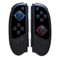 HKM-926227 Compact Bluetooth Handle Grip with NFC and Six-Axis Features for Switch - Includes Dual Controllers and Accessories