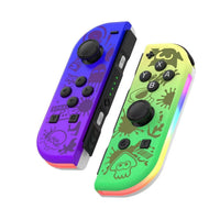 HKM-926227 Compact Bluetooth Handle Grip with NFC and Six-Axis Features for Switch - Includes Dual Controllers and Accessories