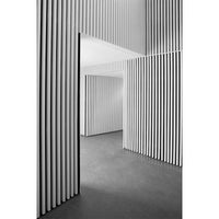 HKM-926355 Black and White Modern Architecture Canvas Art Print