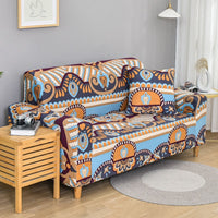 HKM-926419 All Inclusive Anti-Skid Polyester Sofa Cover with Cushion Cover - Multiple Sizes Available