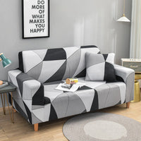 HKM-926419 All Inclusive Anti-Skid Polyester Sofa Cover with Cushion Cover - Multiple Sizes Available