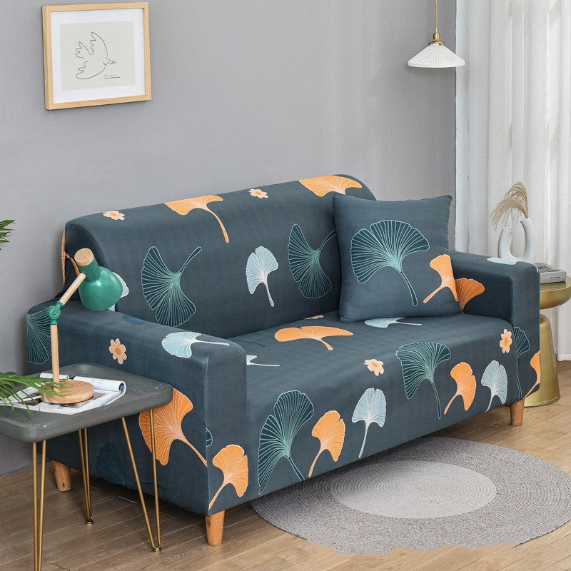 HKM-926419 All Inclusive Anti-Skid Polyester Sofa Cover with Cushion Cover - Multiple Sizes Available