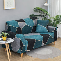 HKM-926419 All Inclusive Anti-Skid Polyester Sofa Cover with Cushion Cover - Multiple Sizes Available