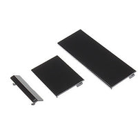 HKM-926419 Three-in-One SD Card Expansion Slot Baffle for Gaming Consoles - White and Black, Plastic Material